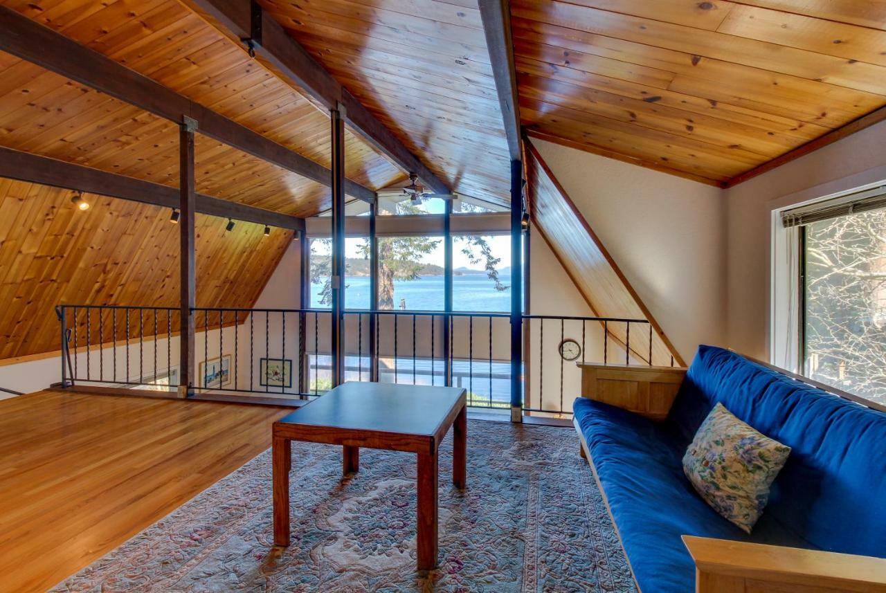 Lopez Island Hunter Bay Waterfront Home Eksteriør billede