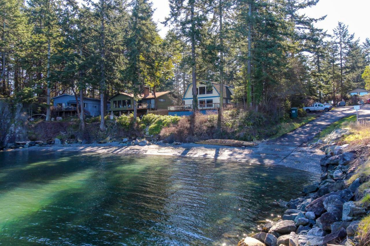 Lopez Island Hunter Bay Waterfront Home Eksteriør billede