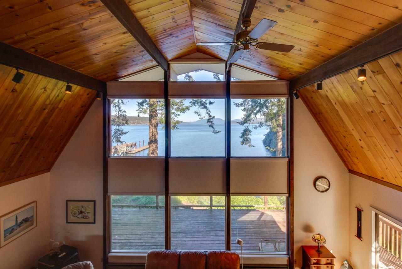 Lopez Island Hunter Bay Waterfront Home Eksteriør billede