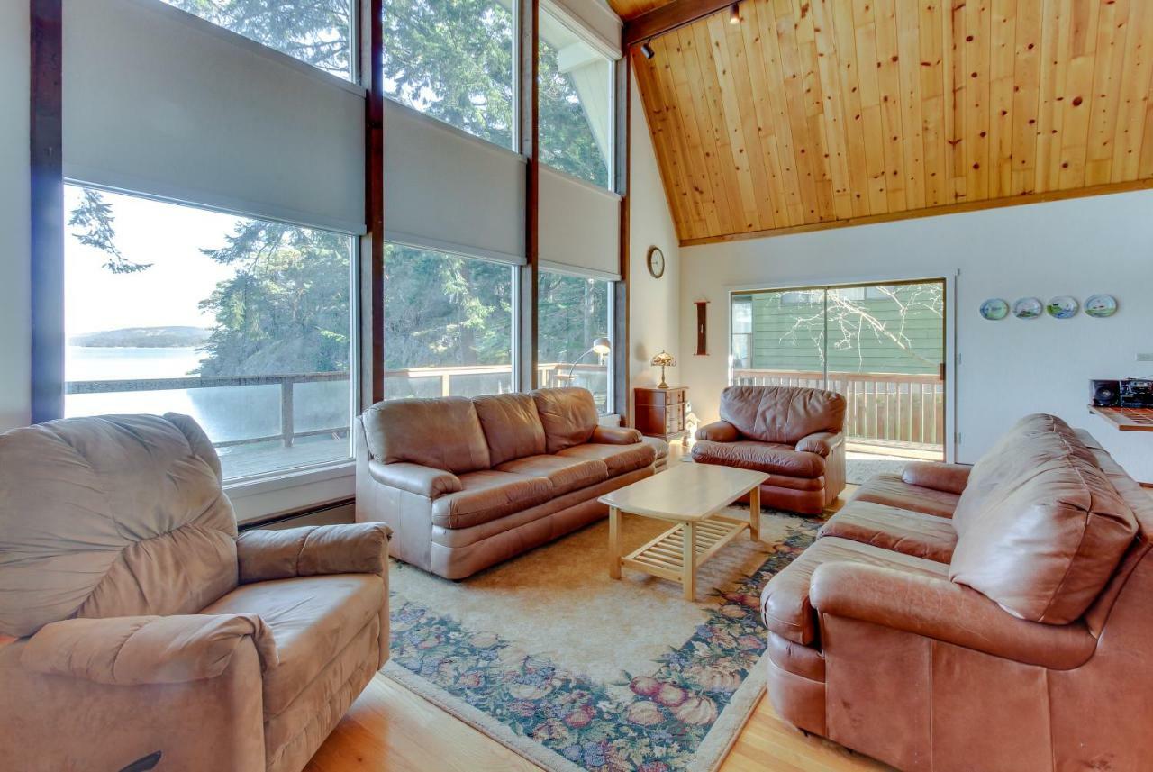 Lopez Island Hunter Bay Waterfront Home Eksteriør billede