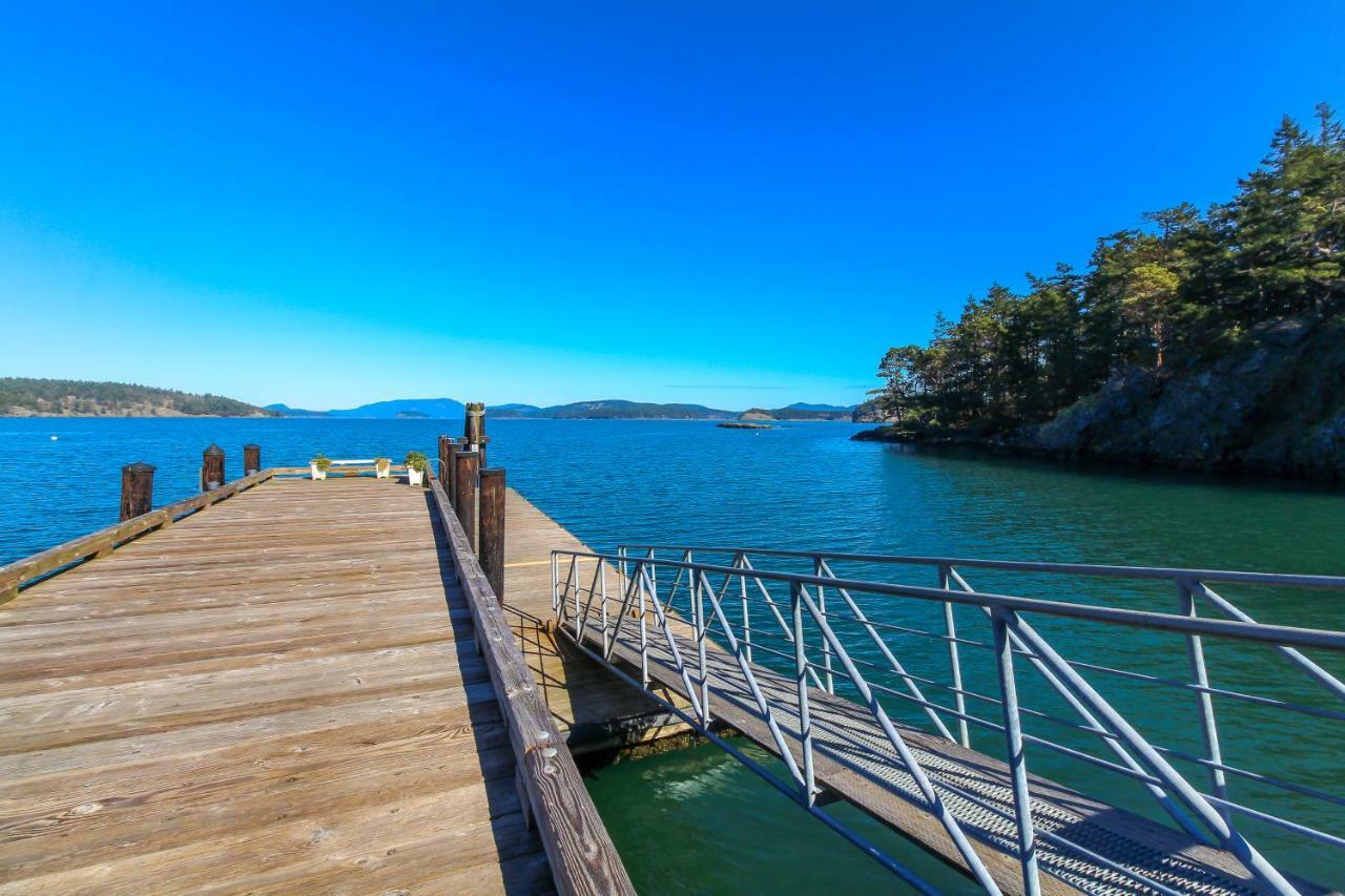 Lopez Island Hunter Bay Waterfront Home Eksteriør billede
