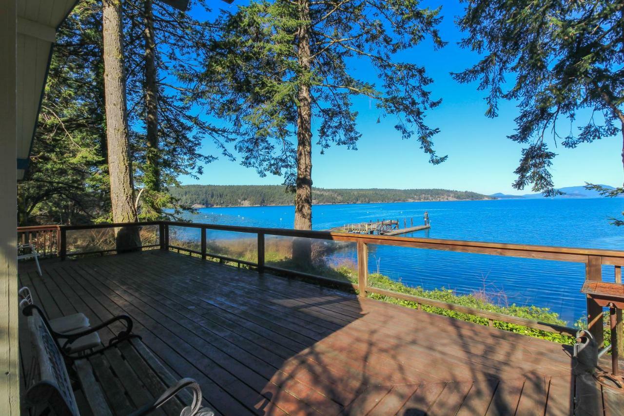 Lopez Island Hunter Bay Waterfront Home Eksteriør billede