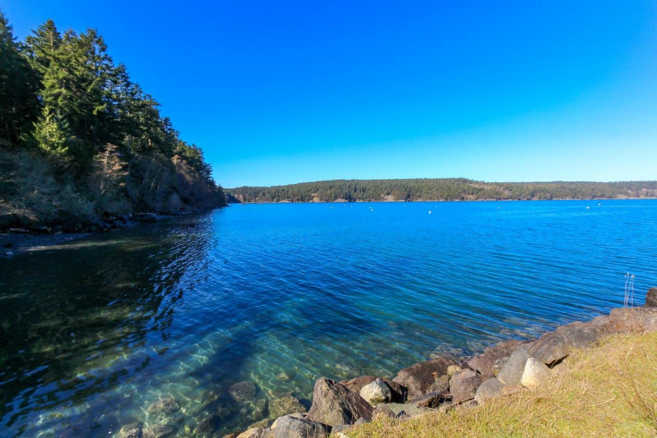 Lopez Island Hunter Bay Waterfront Home Eksteriør billede